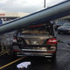 Illustration for article titled Tornado Takes Out Cars At Mercedes Dealership